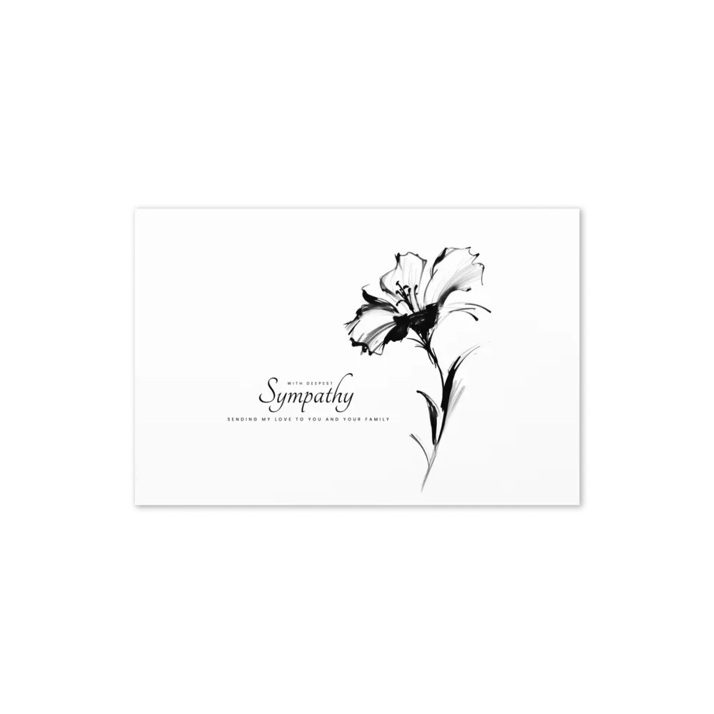 Heartfelt Sympathy Card product image (3)