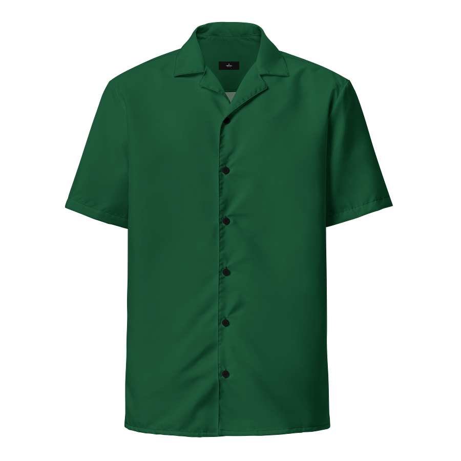 Midnight Veil Designs - Gothic Forest Green Unisex Hawaiian Shirt product image (1)