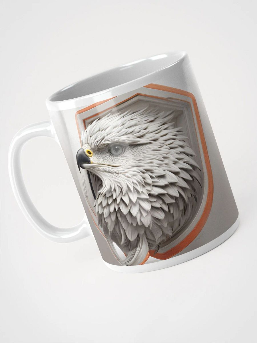 White Cute Eagle Mug product image (5)