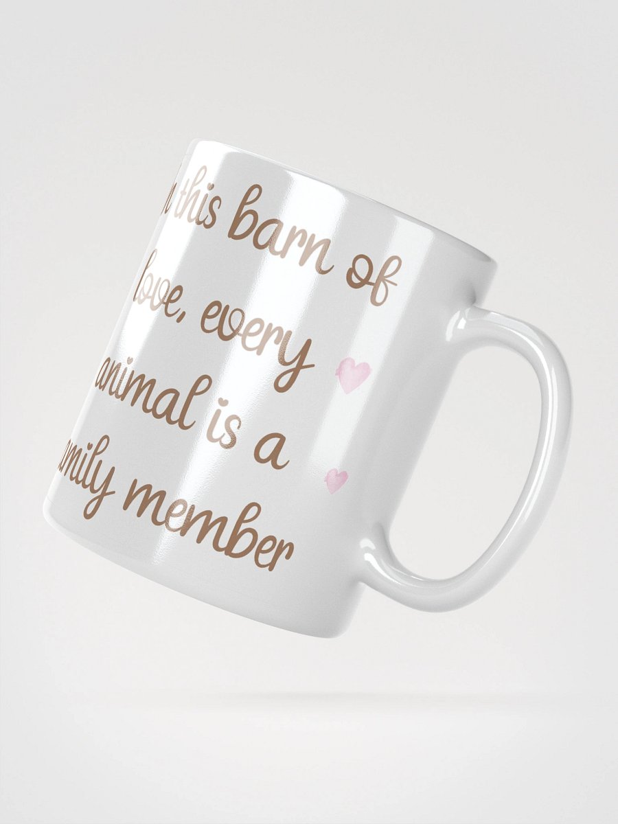 Barn of Love White Glossy Mug product image (4)