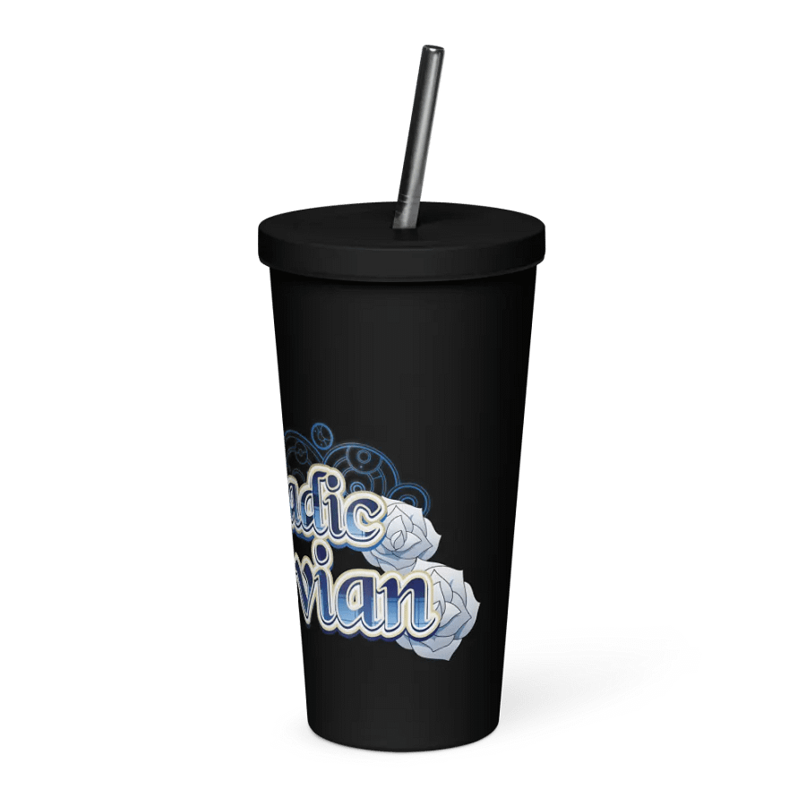 Logo 20oz Insulated Tumbler with a Straw product image (7)