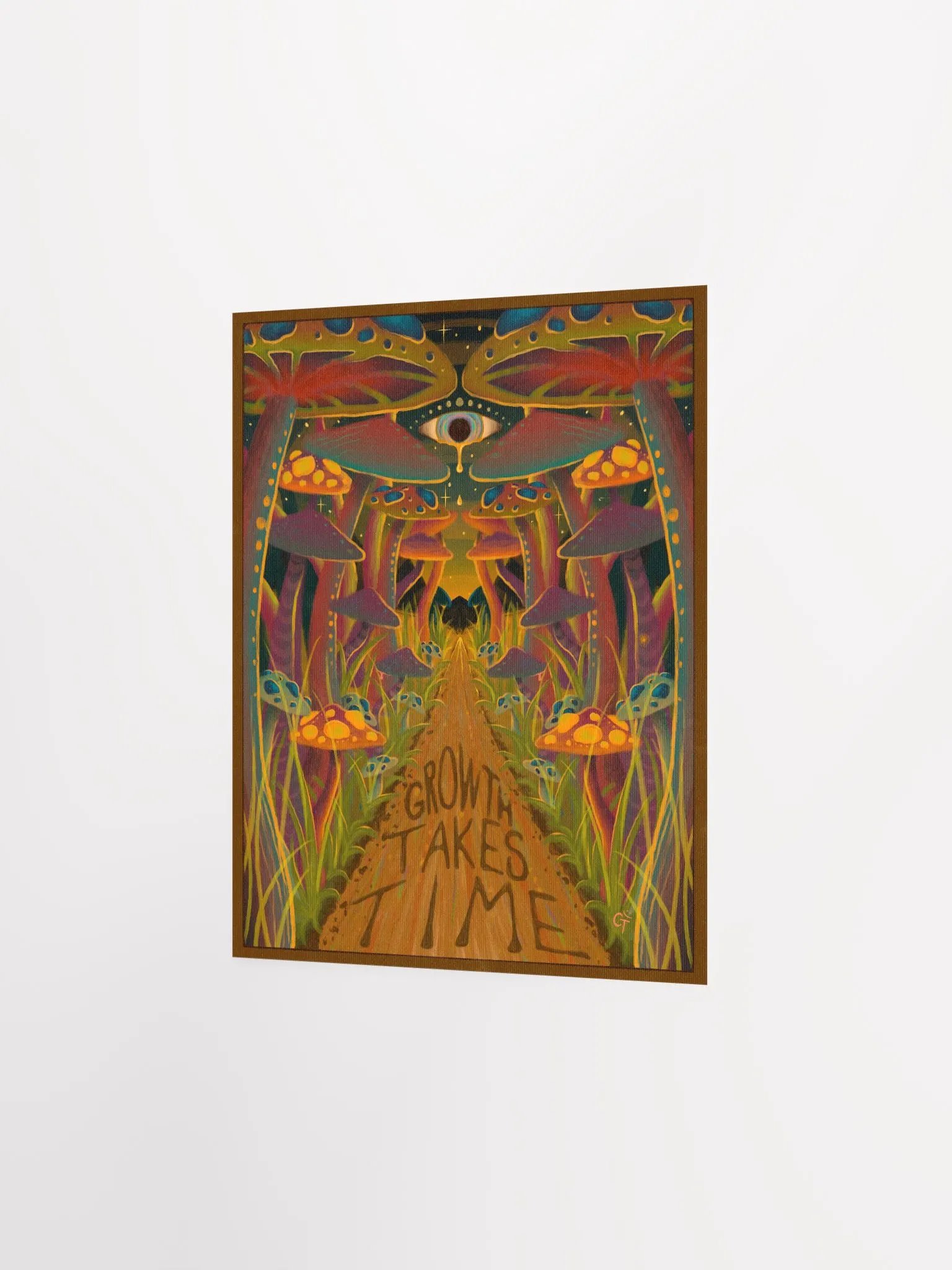 Matte Poster - Growth Takes Time product image (1)