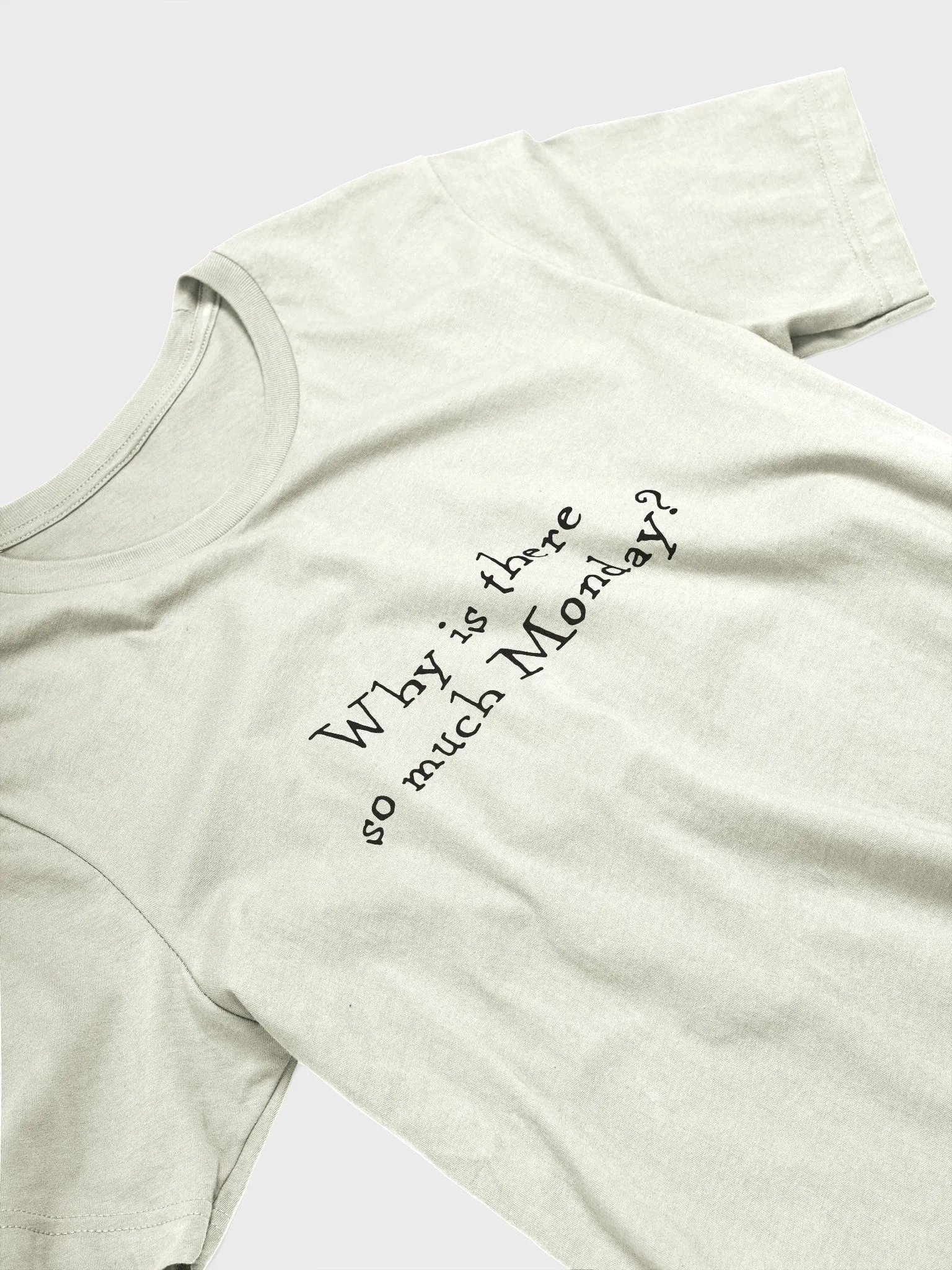 So Much Monday Tee- light product image (1)