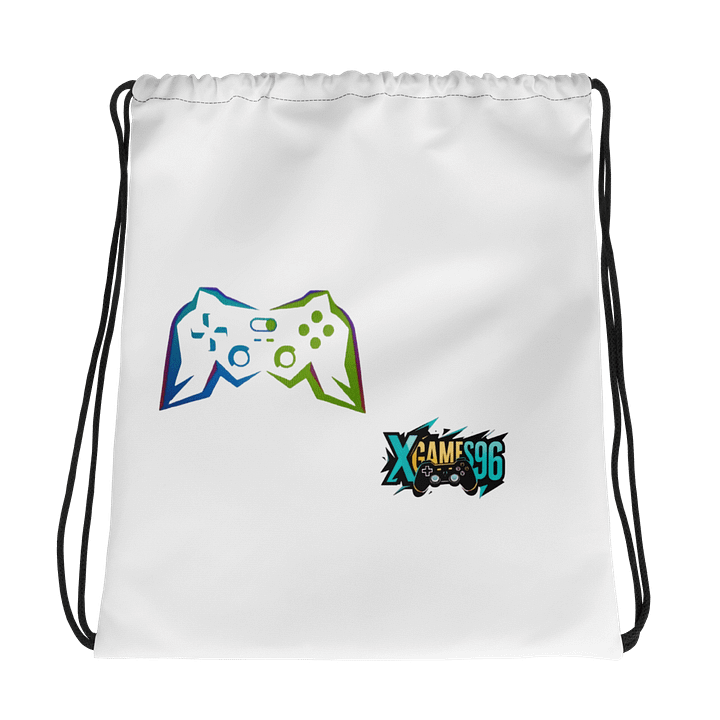 Retro Gaming All-Over Drawstring Bag product image (1)