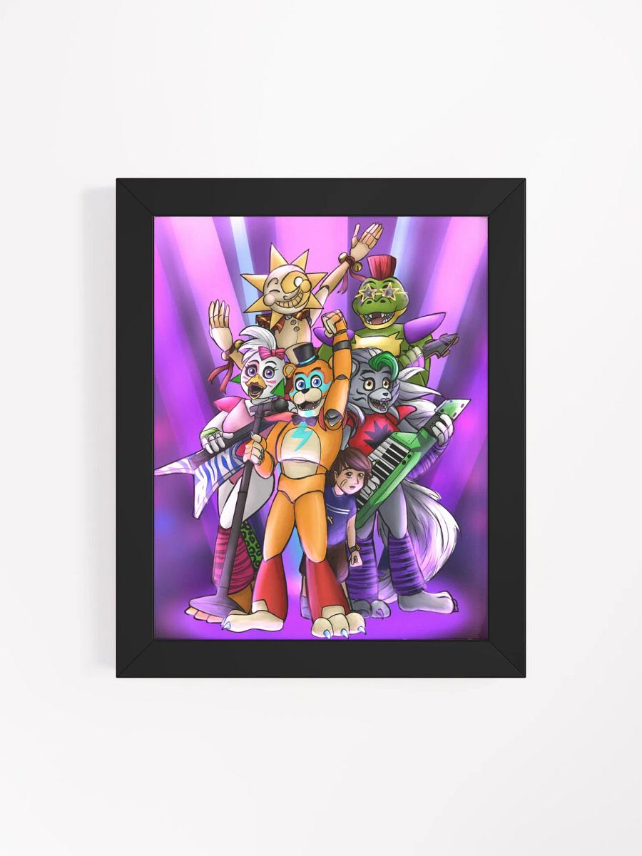 FNAF:SB "Let's Rock!" Framed Print product image (4)