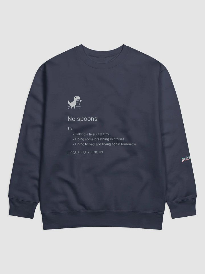 NO SPOONS premium sweatshirt product image (21)