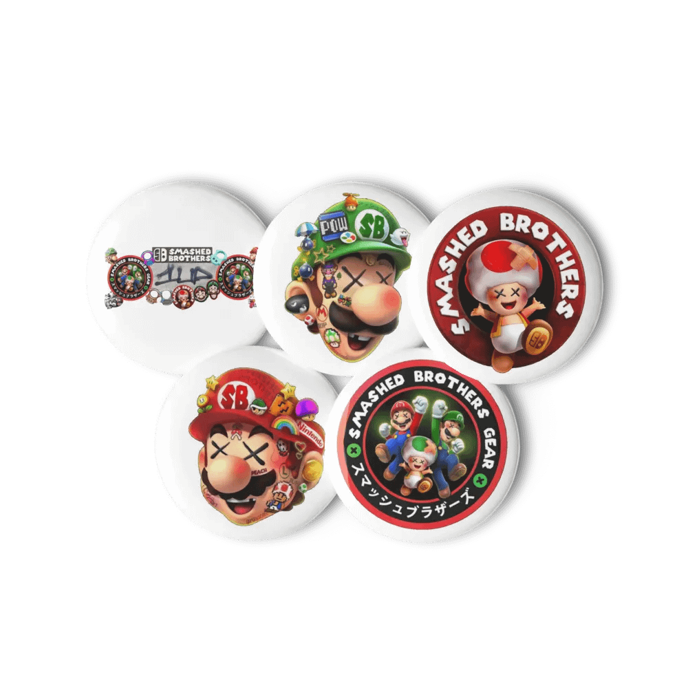 Smashed Brothers Pins Collection product image (3)