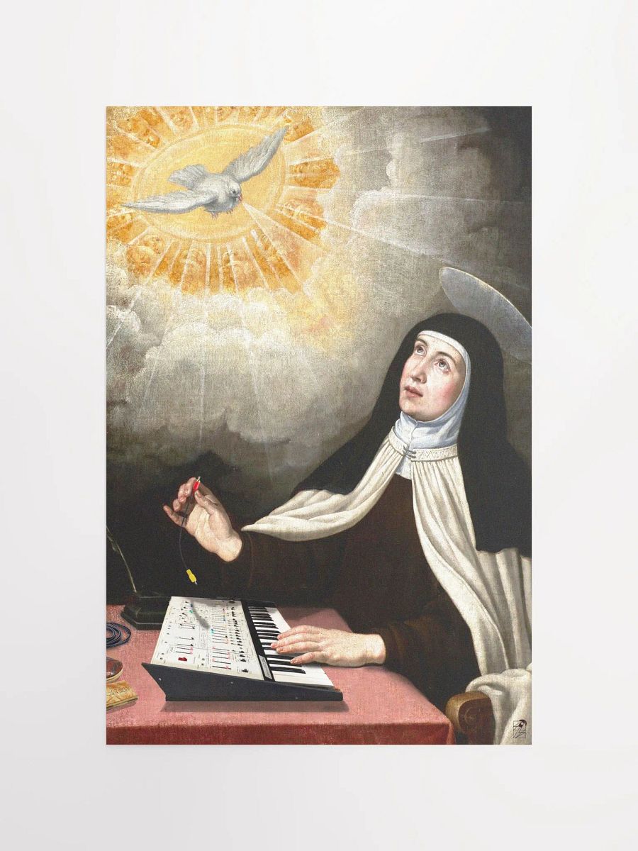 Santa Teresa de Odyssey (ARP Odyssey) by Frank Fonik, Techno EDM Matte Paper Poster product image (4)