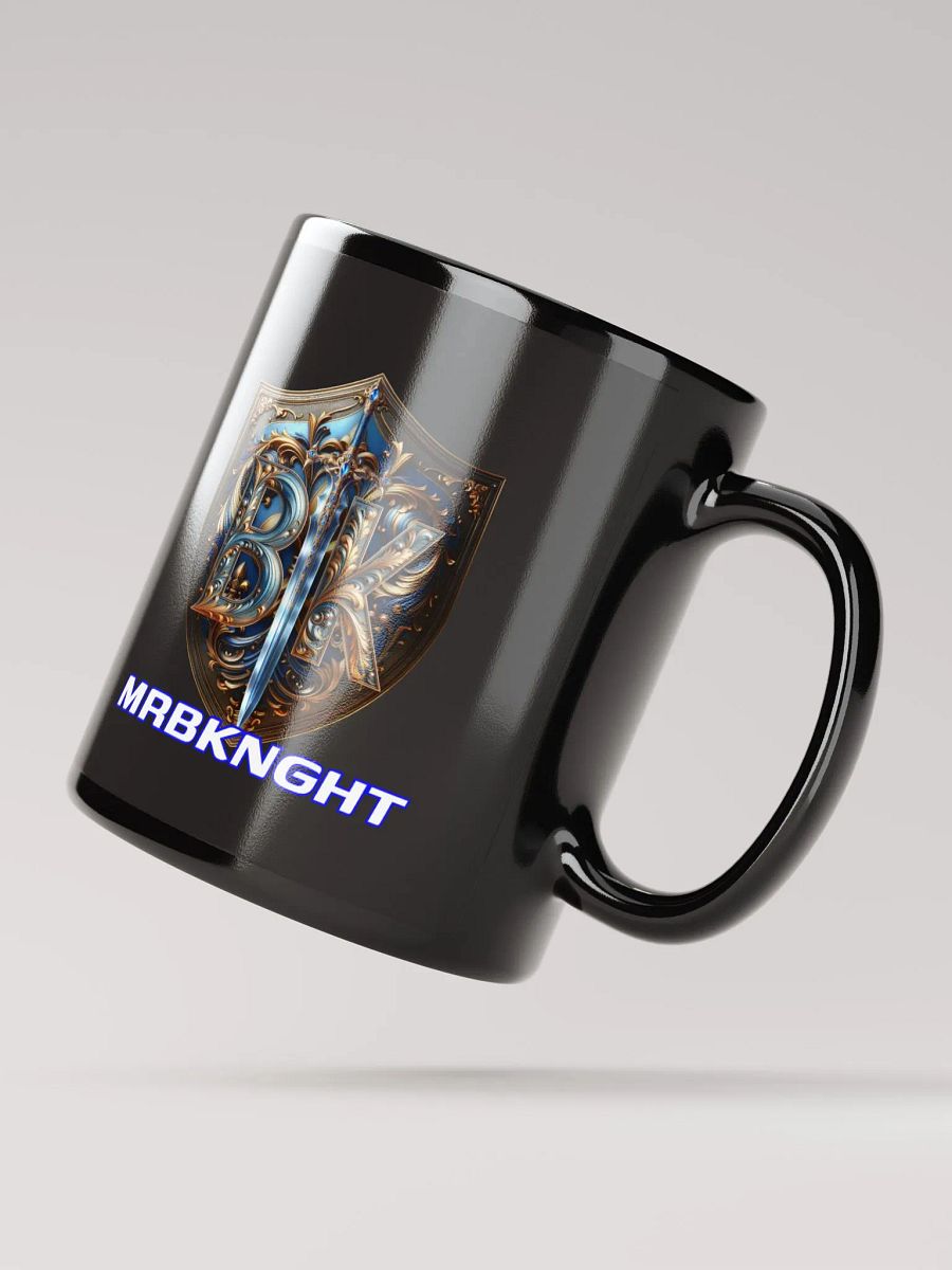 Black MrBKnght Logo Mug product image (4)