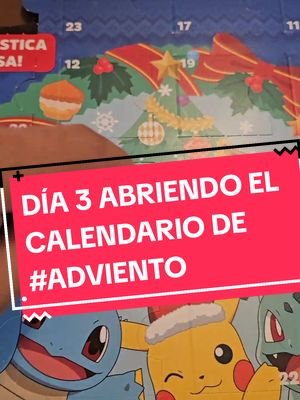 Día 3 abriendo el calendario de #adviento de #pokemon #foryoupage #foryou #trend #viral 