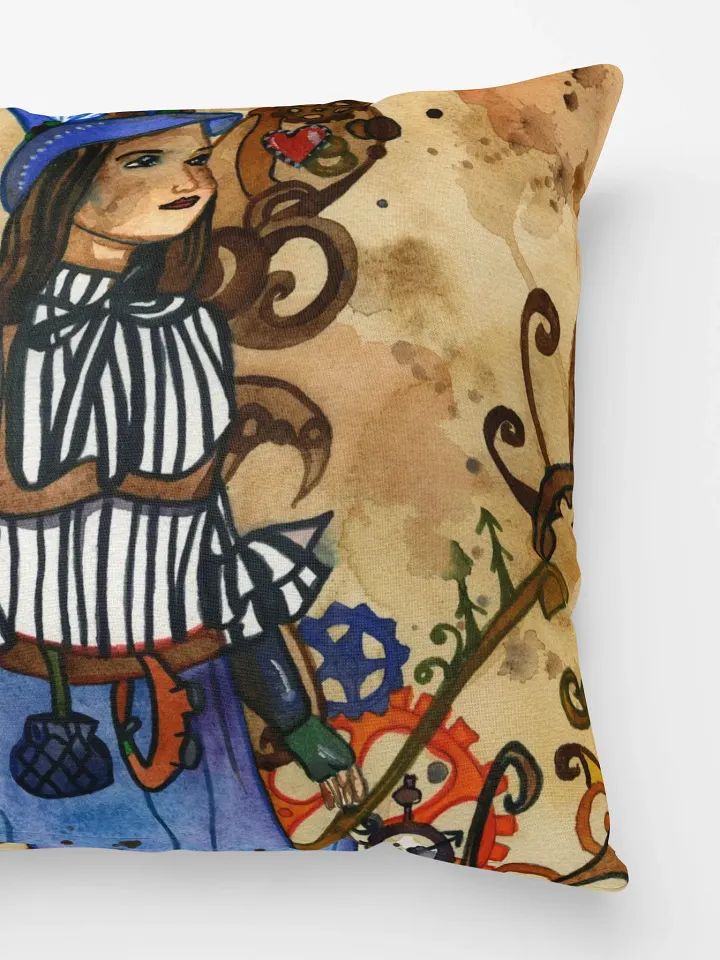 Steampunk Fairy Decorative Pillow product image (2)