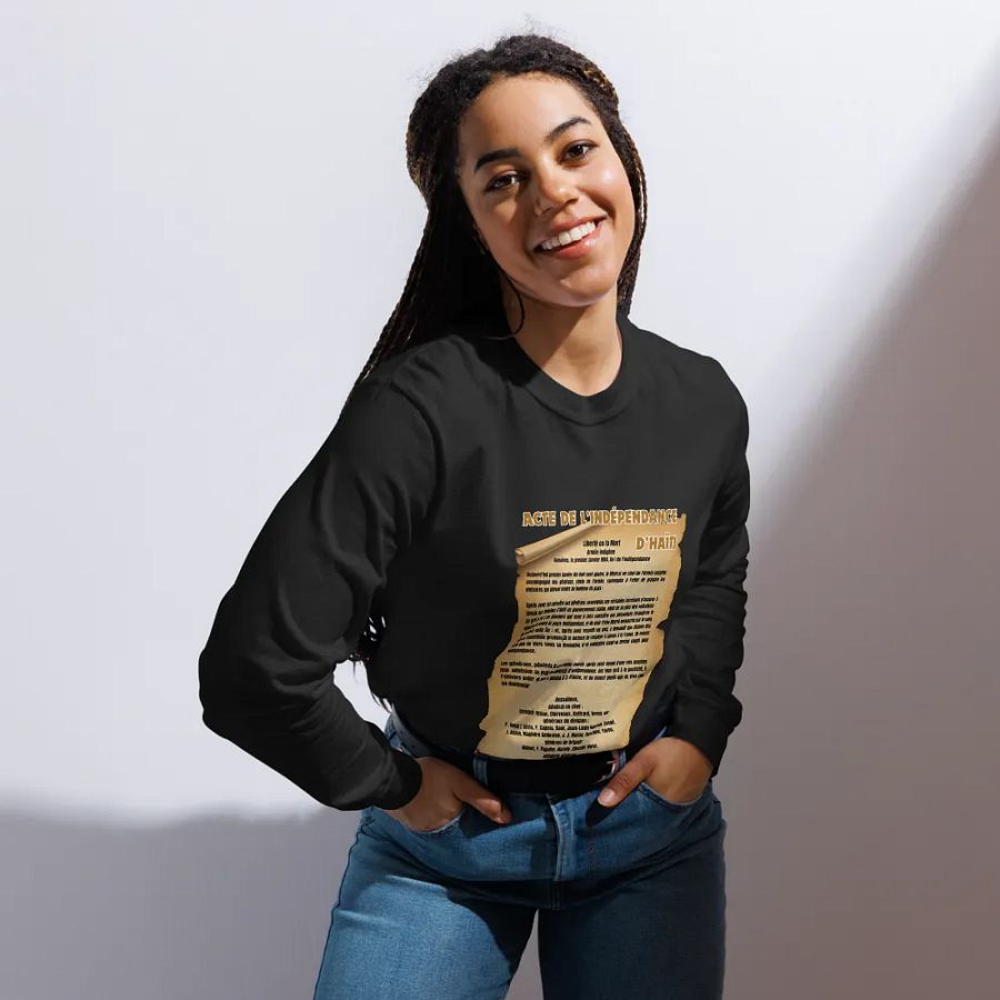 Haiti Independence Declaration Long Sleeve Shirt product image (6)