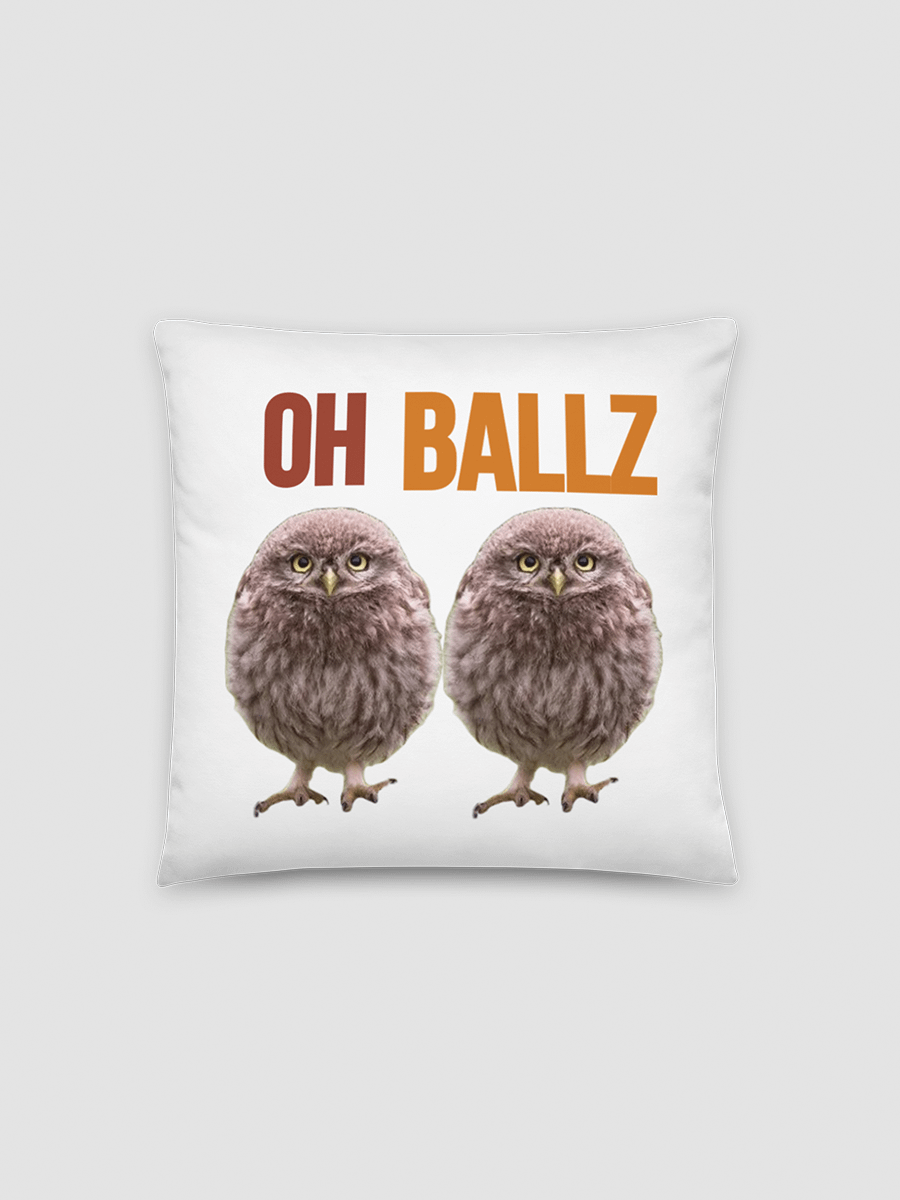 Oh Ballz Pillow - White product image (1)