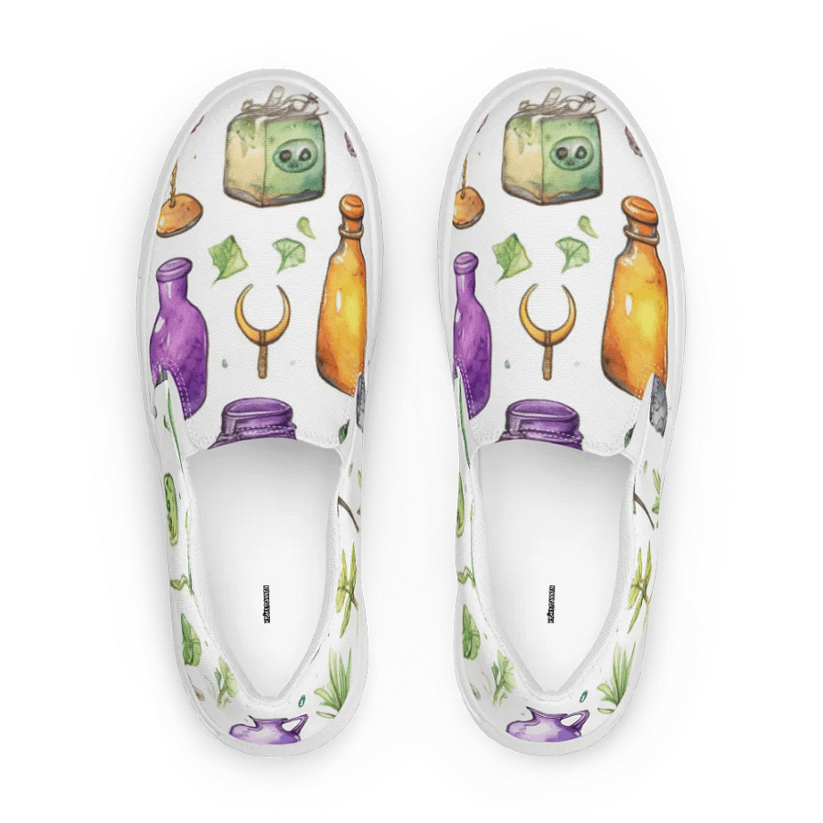 Women's Slip-On Canvas Shoes 💜 Mysterious Sweet product image (8)