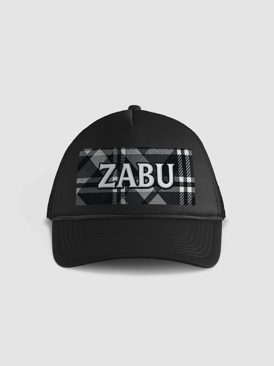 ZABU Plaid Foam Trucker Hat product image (16)