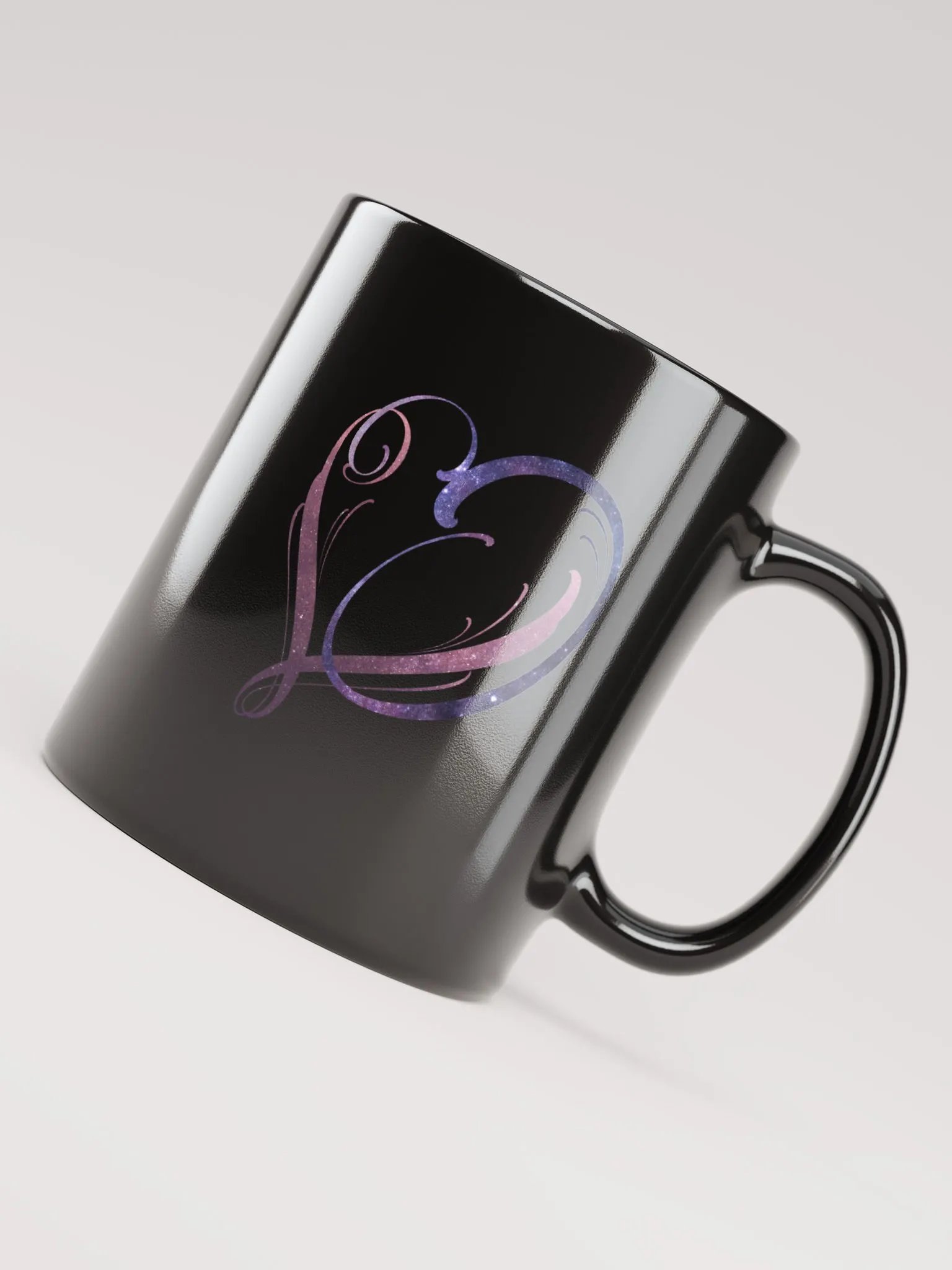 Galaxy Logo Black Coffee Mug product image (3)