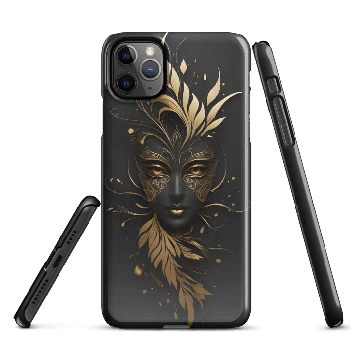 Snap Case for iPhone – Golden Enigma product image (5)