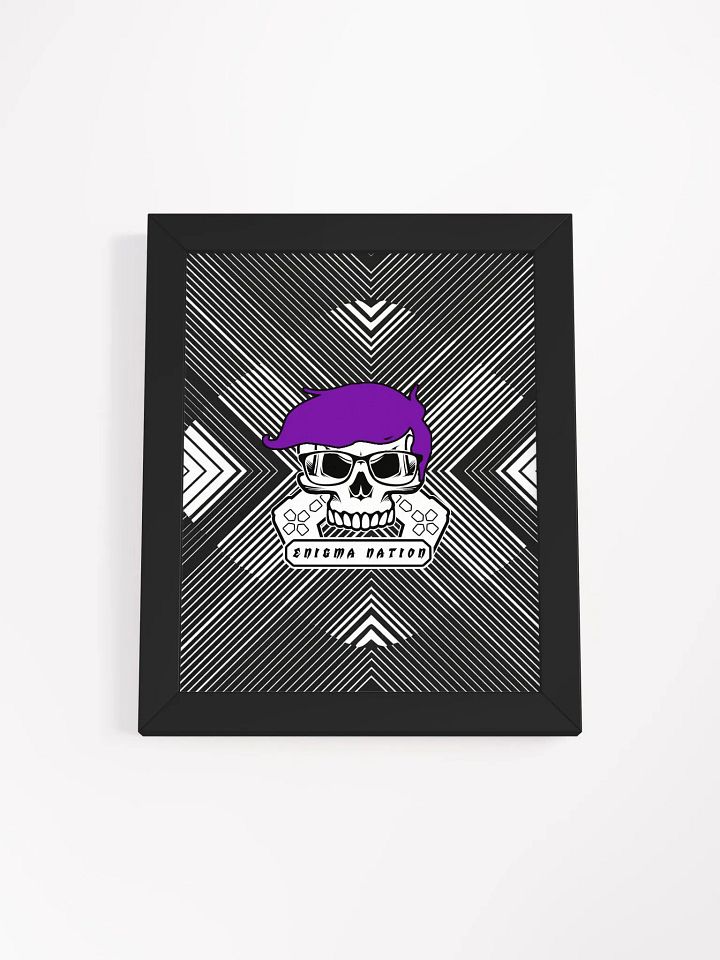 Enigma Nation Framed High-Quality Matte Poster (in) product image (1)