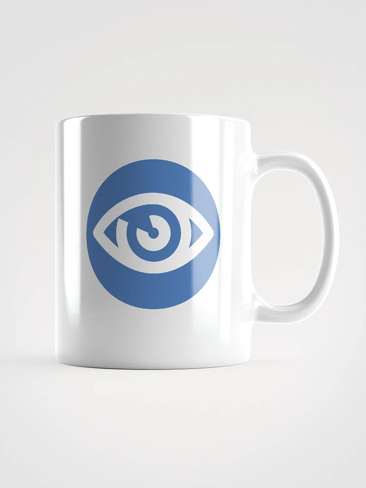 Circle Logo Coffee Mug - White product image (1)