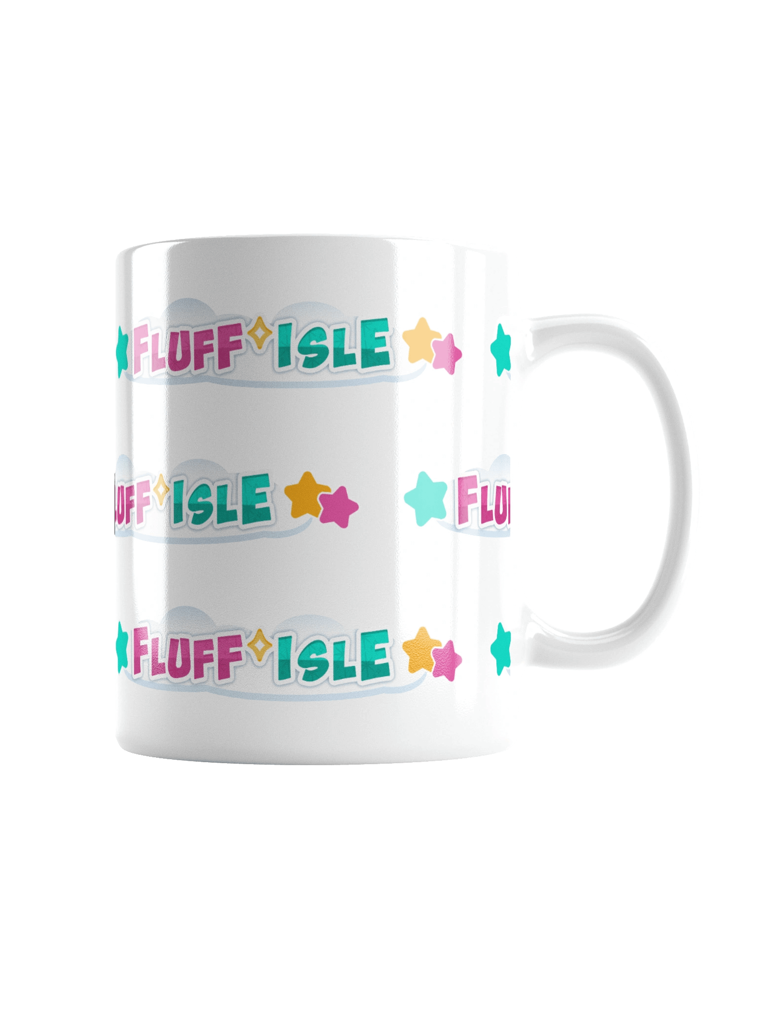 Fluff'isle multi logo Mug product image (2)