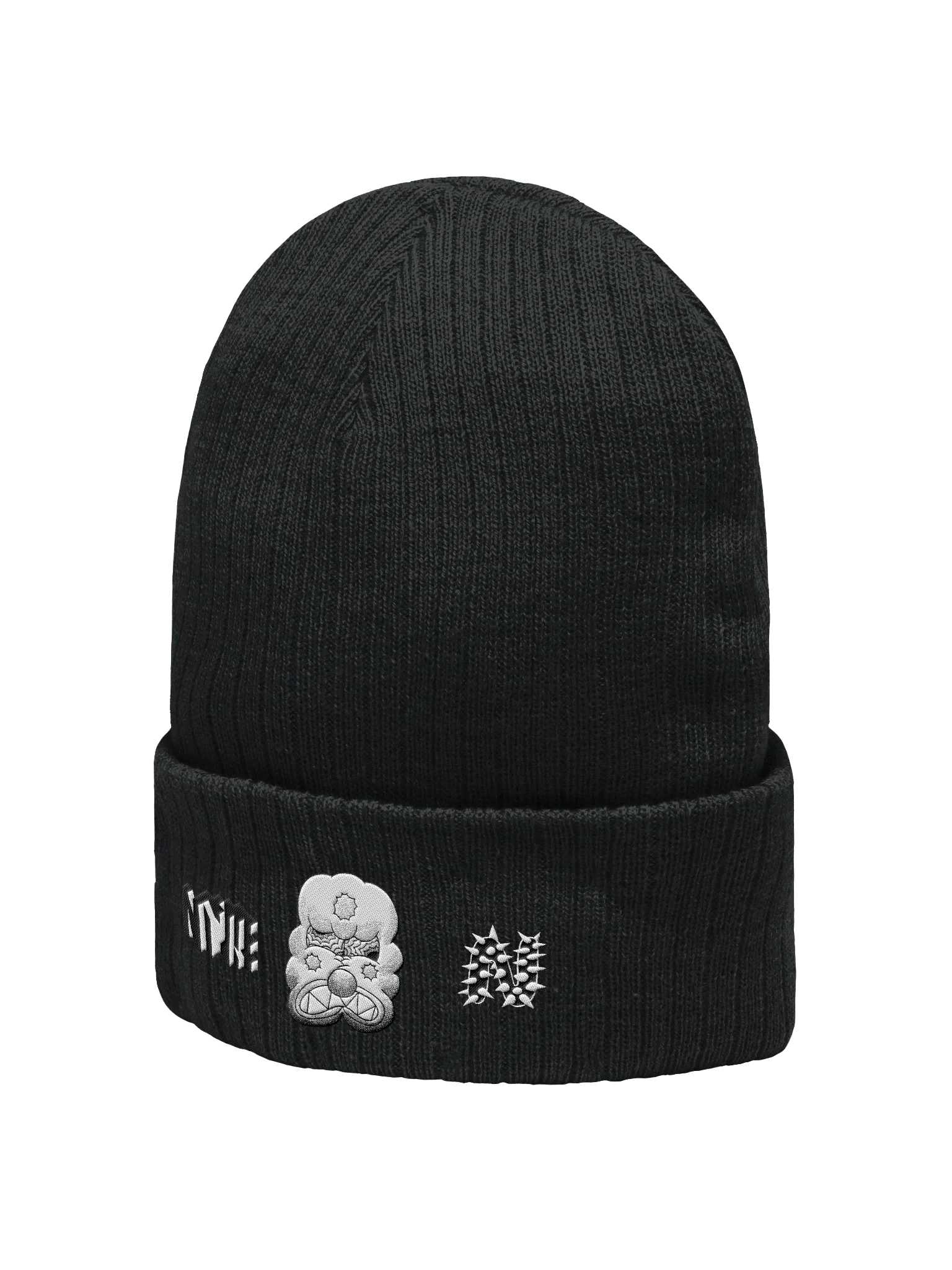 Black Bean Ribbed Beanie product image (3)