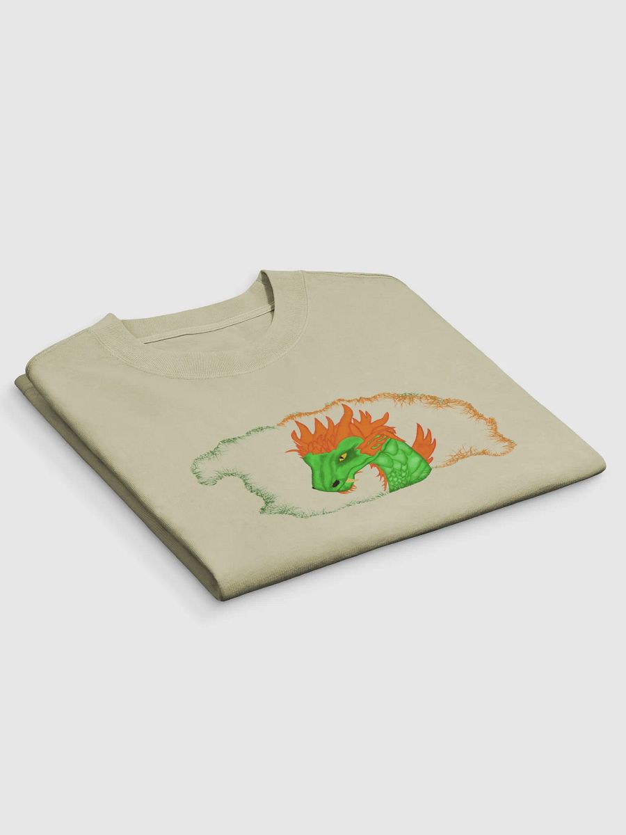 Fierce Dragon Head Oversized T-Shirt product image (3)