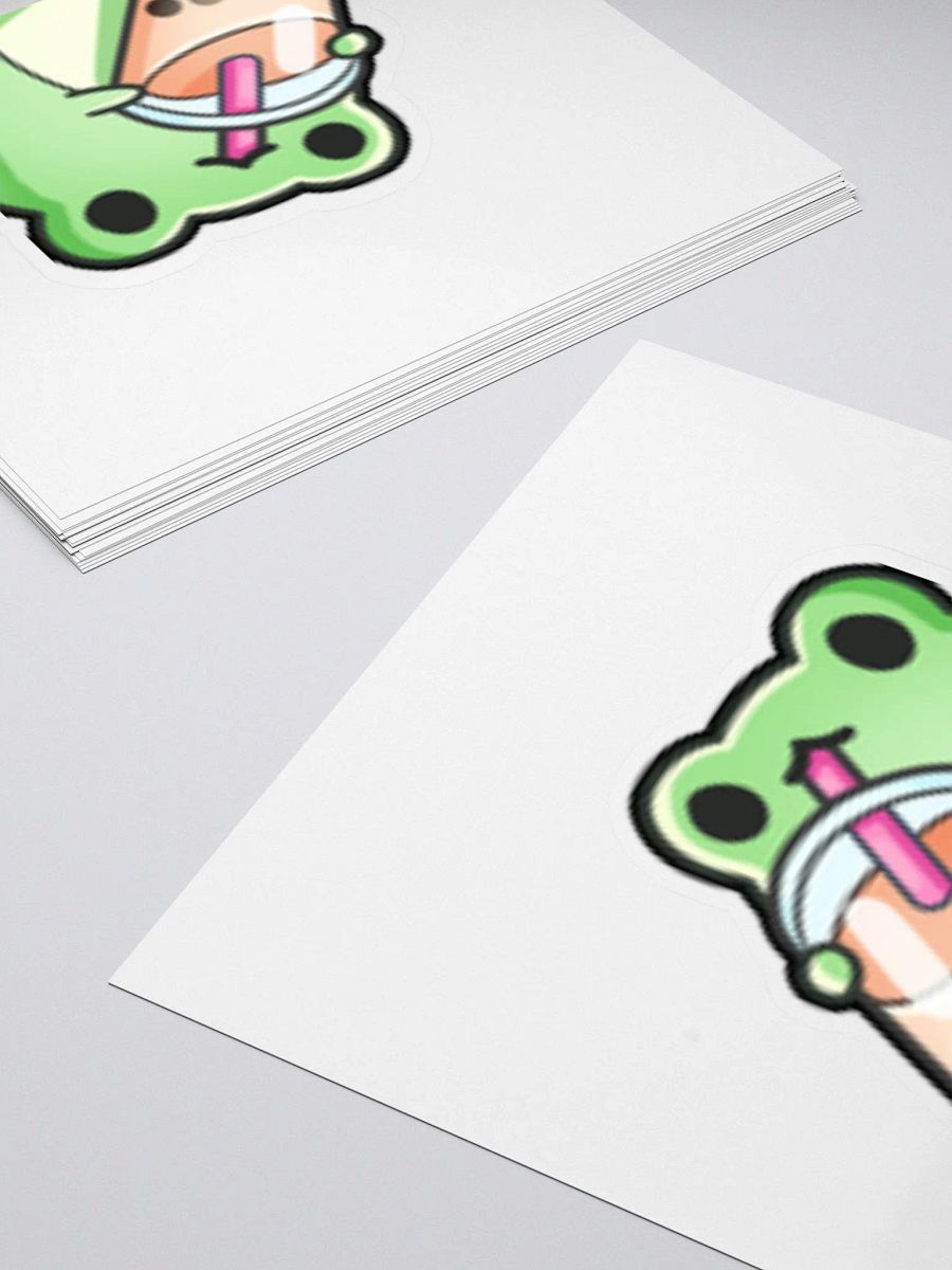 boba frog sticker product image (7)