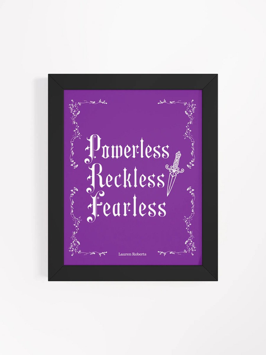 Powerless Series Framed Poster product image (12)