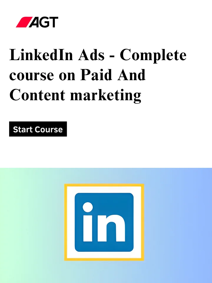 LinkedIn Ads - Complete course on Paid And Content marketing product image (1)
