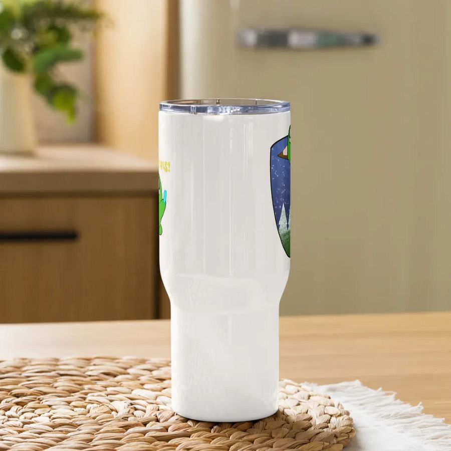 Motivational Frog Travel Mug! product image (9)