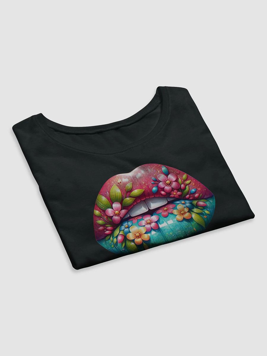 Blooming Lips Bella Canvas Crop Tee product image (7)