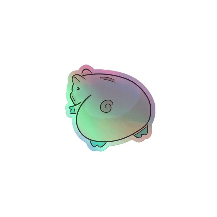Rupert Dumpy Holographic Sticker product image (1)
