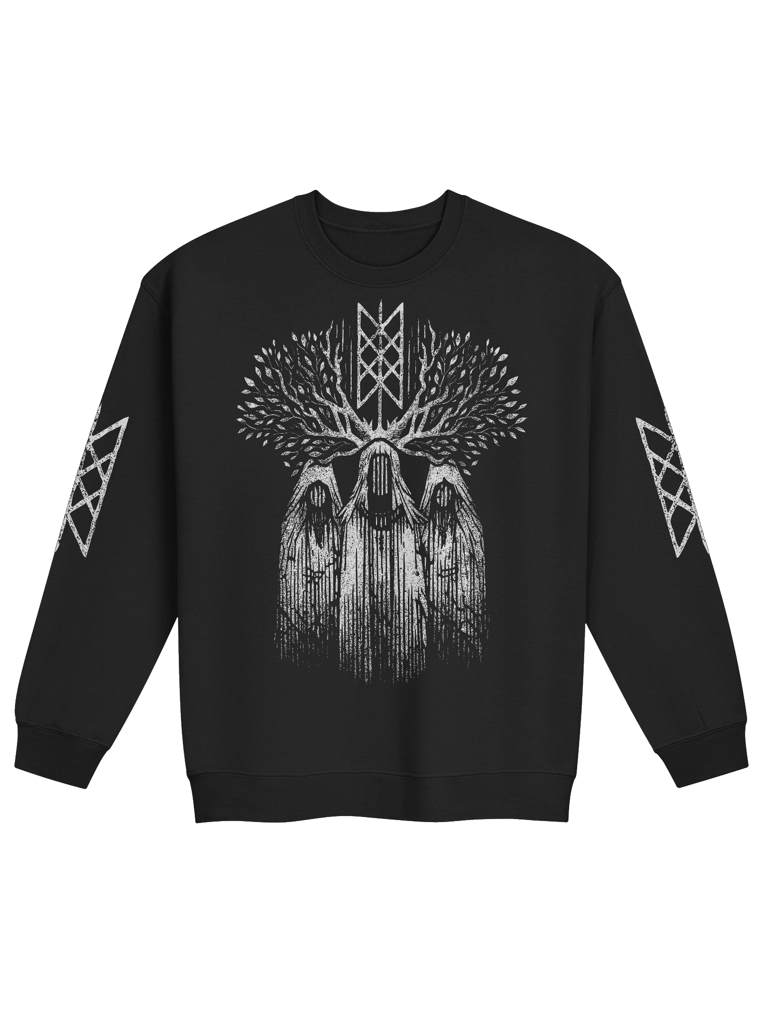 Weavers of Wyrd Sweatshirt with Sleeve Prints product image (1)