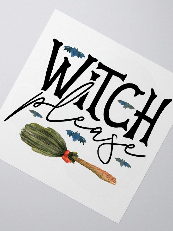 Witch Please STICKER - Witchy, Kitchen Witch, Magic Kitchen Gift product image (2)
