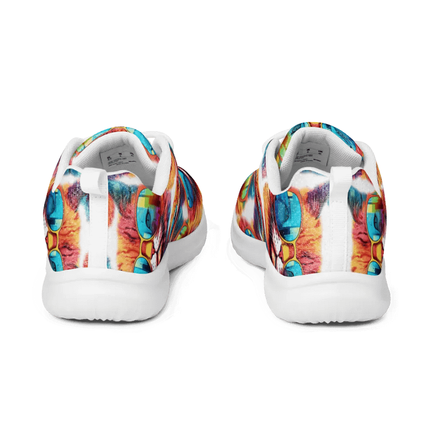 Psychedelic Cat Canvas Women's Shoes product image (3)