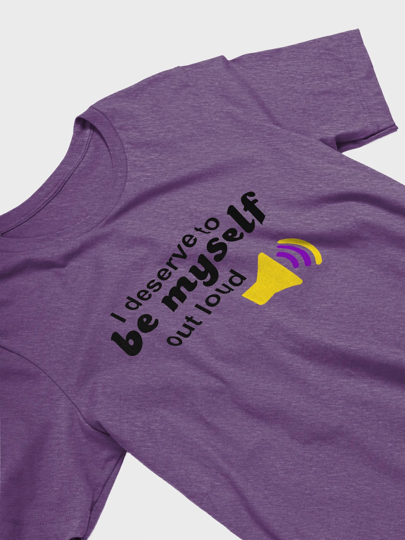 be myself out loud intersex t-shirt product image (3)