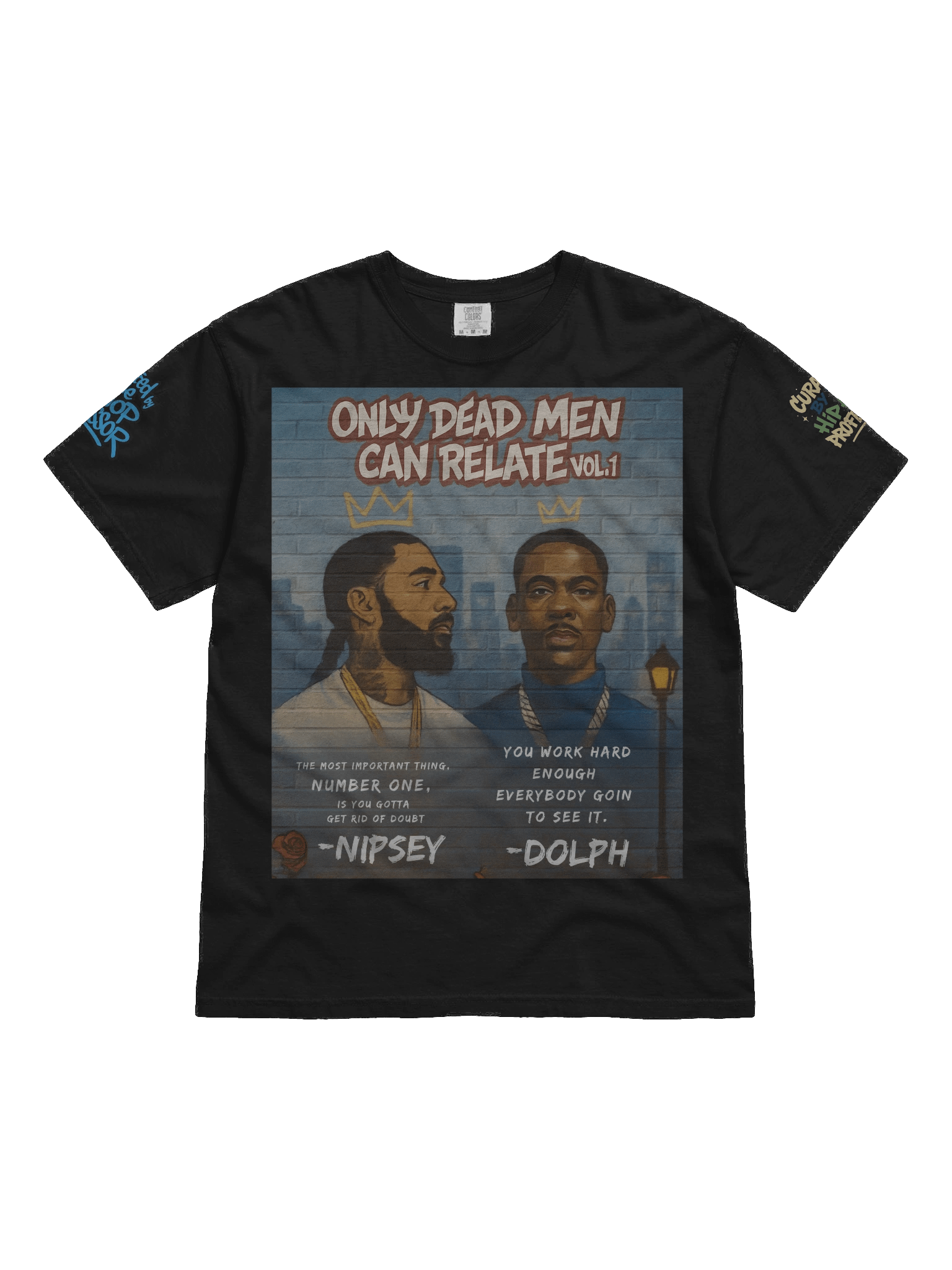 The Hip Hop Professor mixtape mural Graphic T-Shirt product image (5)