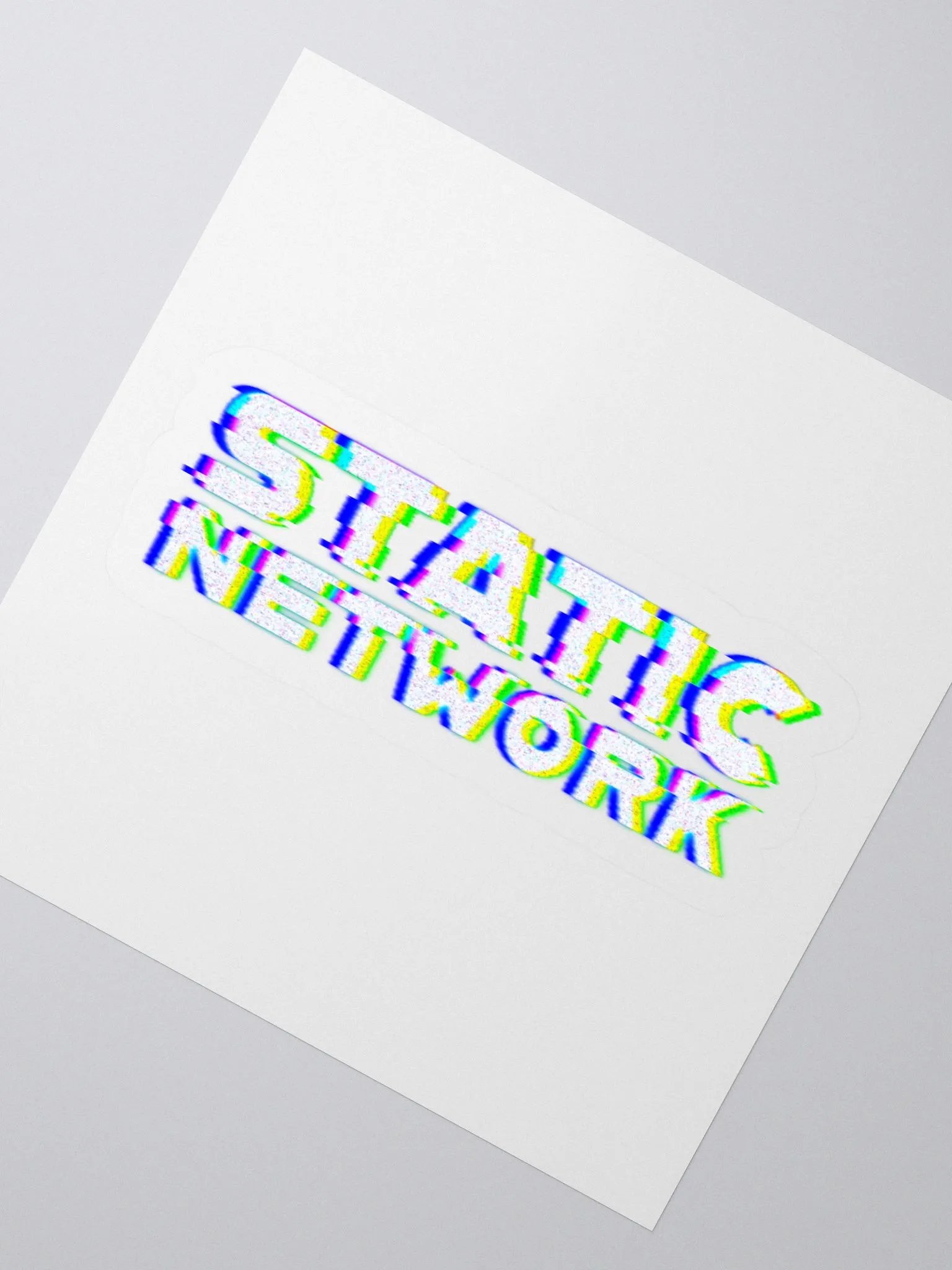 Static Network - Kiss Cut Sticker product image (6)