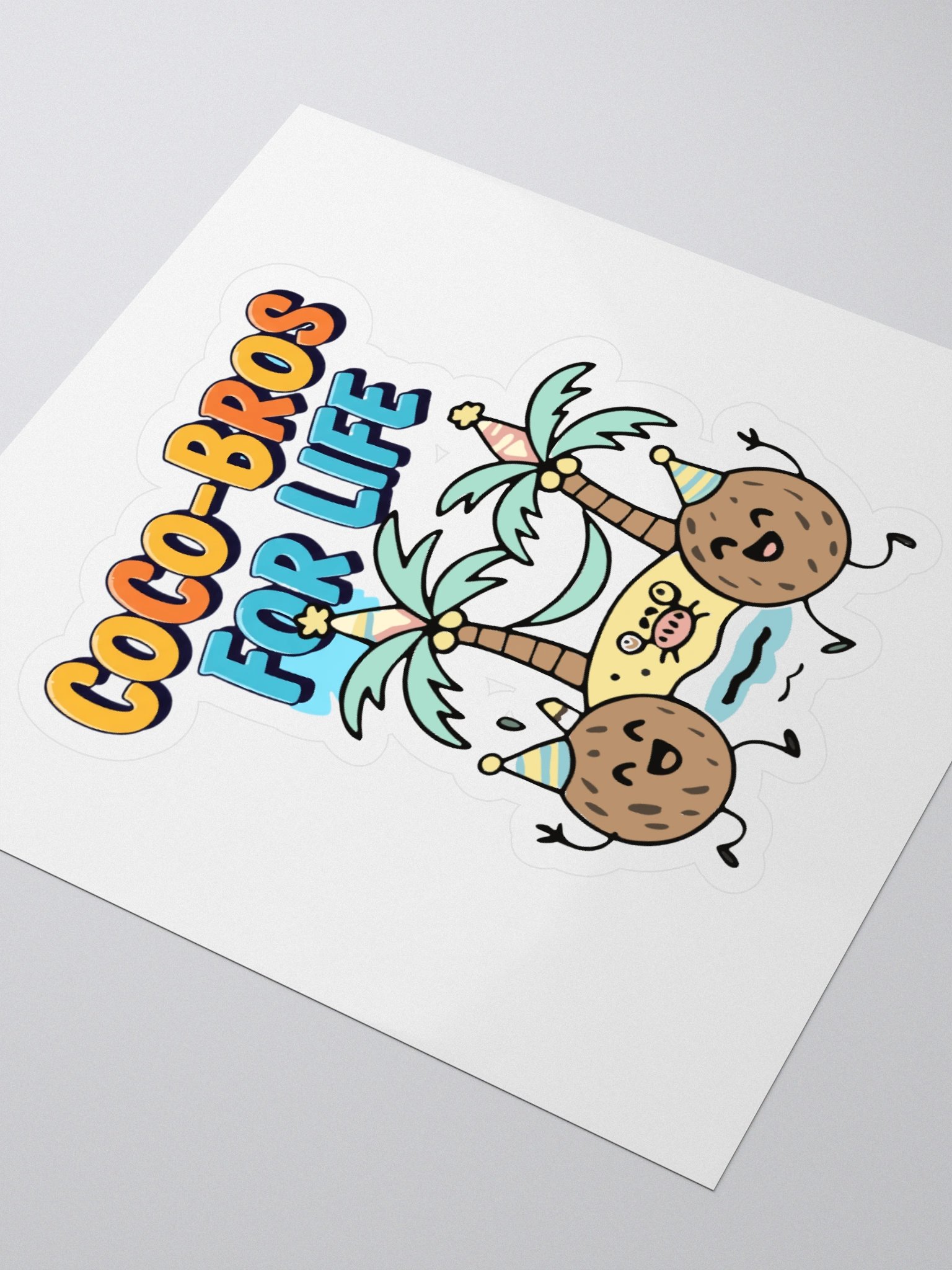 COCO-BROS FOR LIFE Kiss Cut Stickers product image (3)