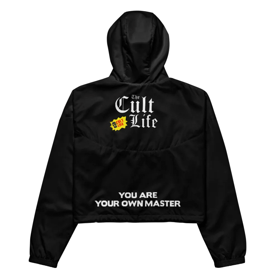 YOU ARE YOUR OWN MASTER CROP JACKET product image (2)