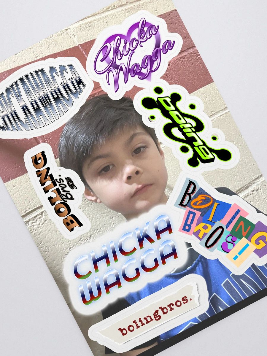 Boling Bro's Sticker Sheet product image (1)