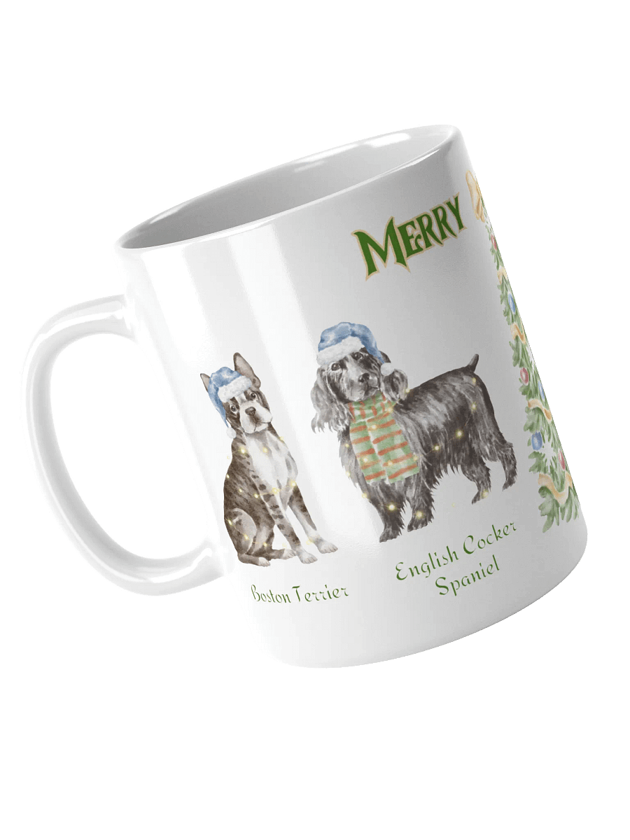 Merry Christmas Dogs Mug product image (5)