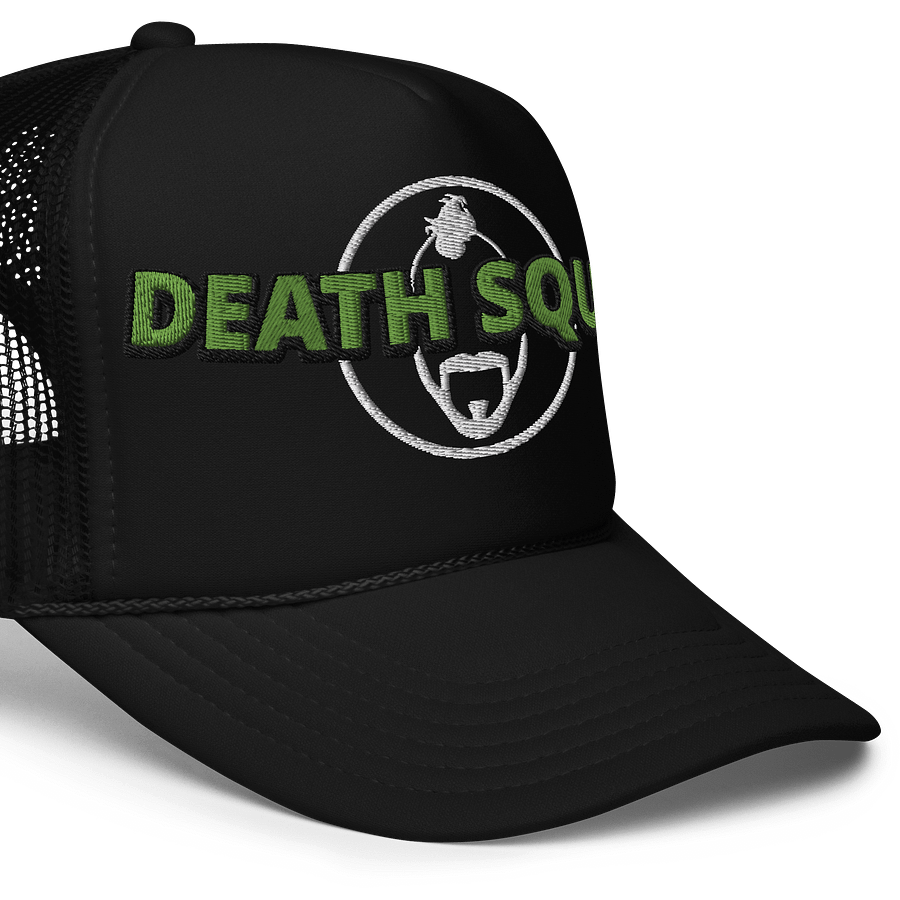 Death Squad Slime Embroidered Trucker Hat Dark product image (1)