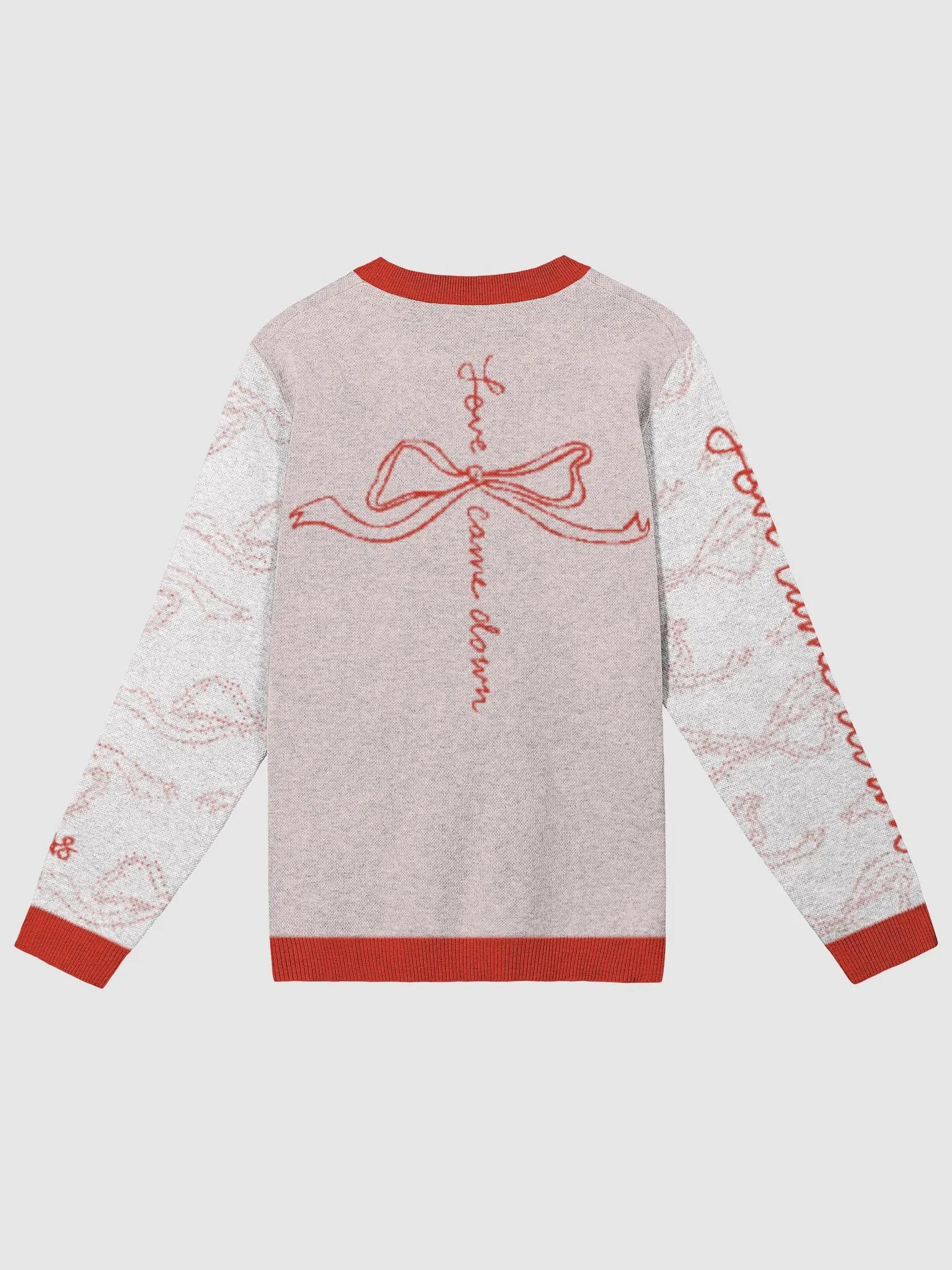 Love Came Down (Knitted Crewneck Sweater Classic Fit) product image (6)