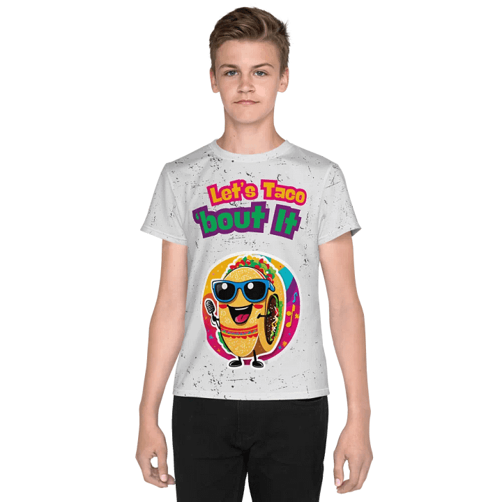 Taco 'bout Beats Youth T-Shirt product image (1)