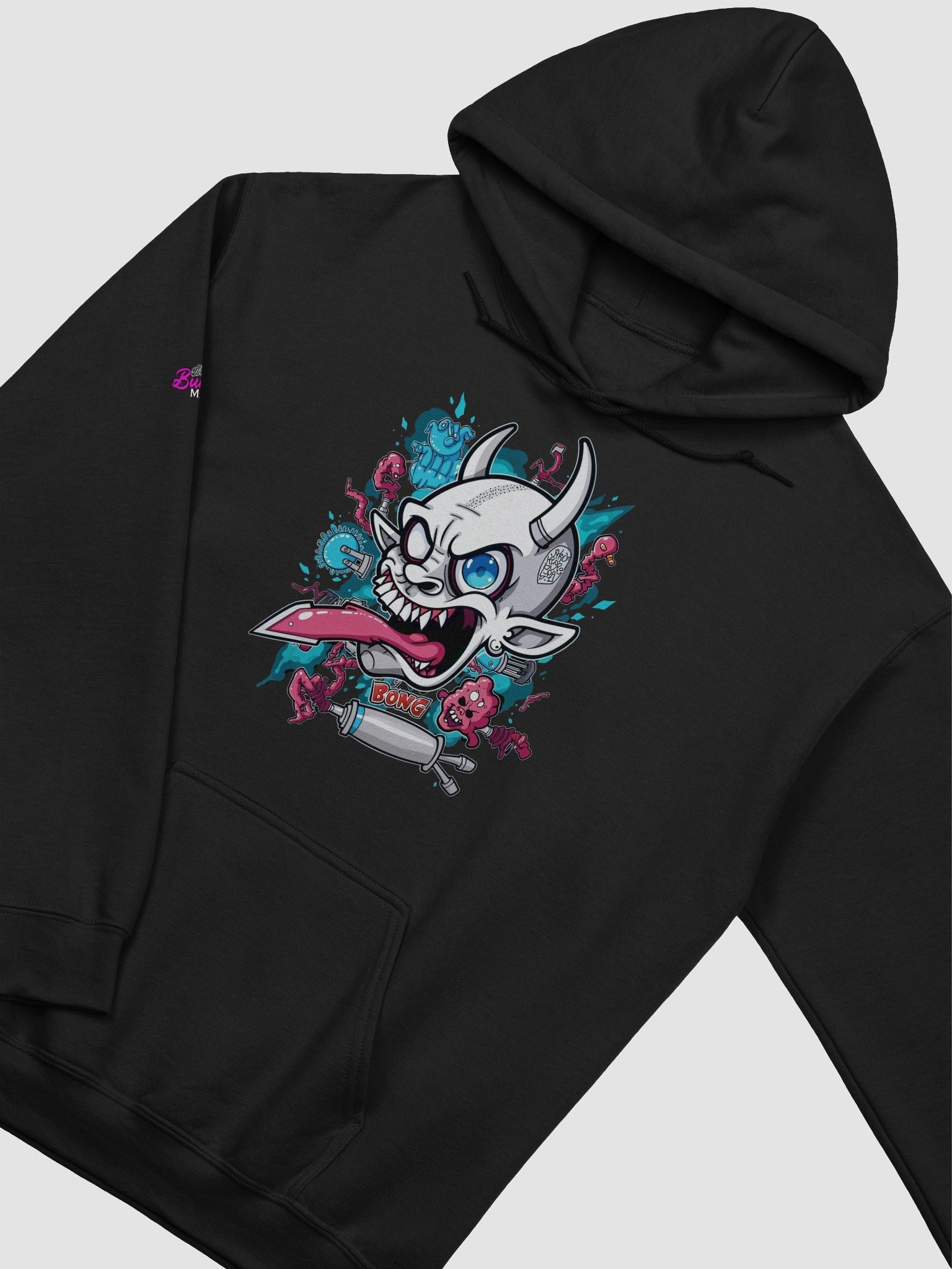 Kilo Express - Money Soldier Skull Bong Hoodie product image (5)