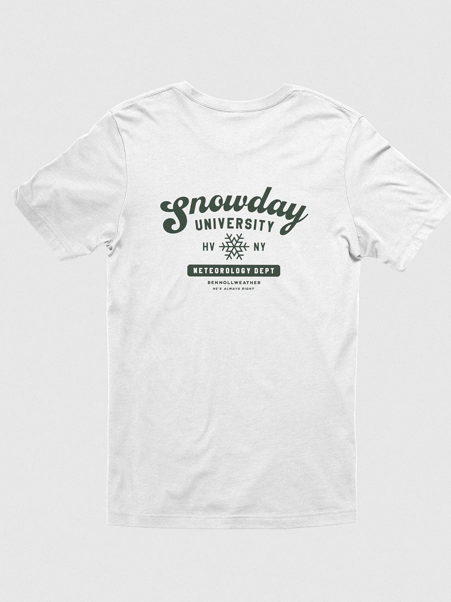 Snowday University t-shirt - white product image (2)