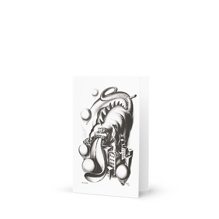 The Bully Blank Greeting Card product image (1)