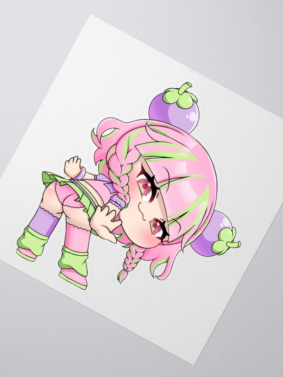Mangosteen Bootie Sticker (3x3