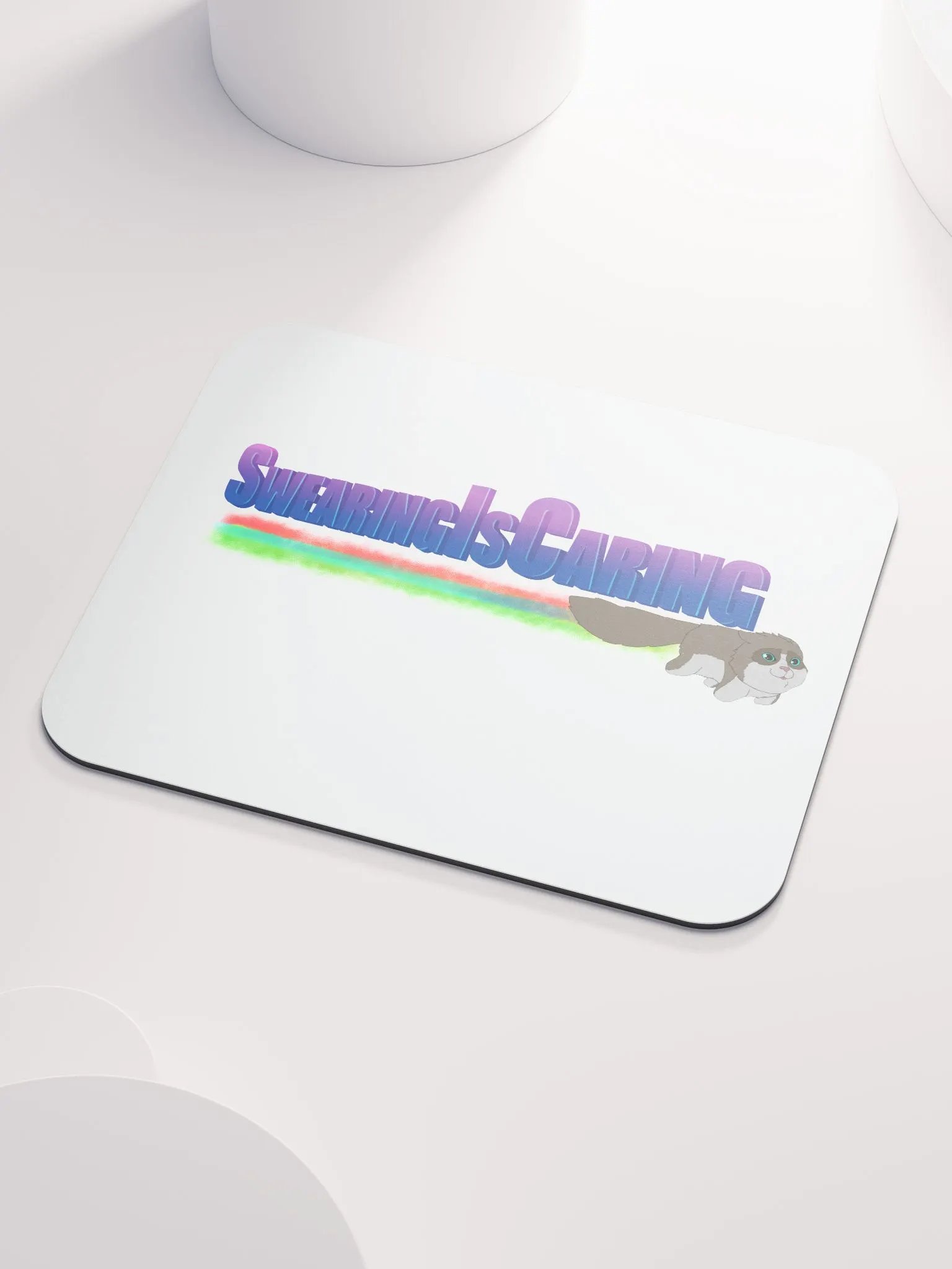 Swearing is Caring Mouse Pad product image (3)